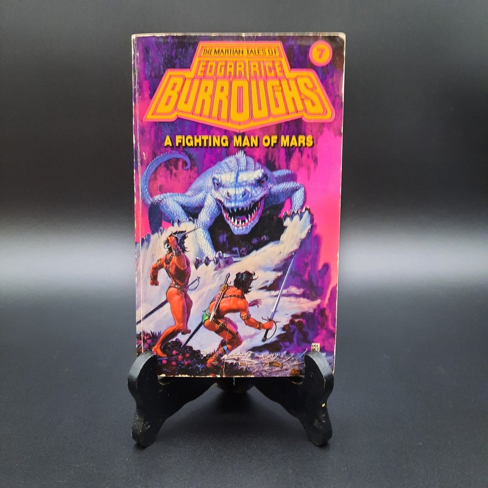 A Fighting Man of Mars Edgar Rice Burroughs‎ The Martian 7 Ballantine Paperback